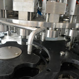 18 head equal pressure beer filling and sealing machine